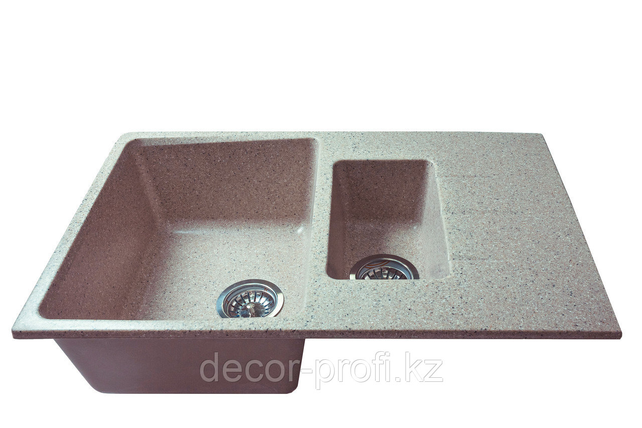 Мойка SOFI S-450 кухонная из искусственного камня квадратная - фото 1 - id-p57903324