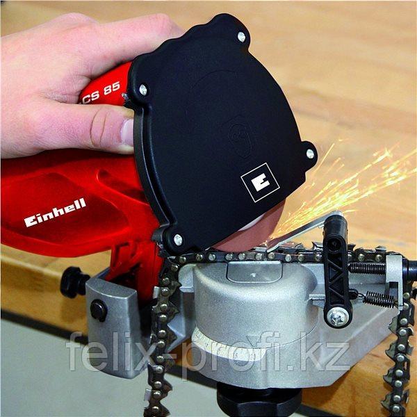 Станок для заточки цепей Einhell  GC-CS 85   220В, 85Вт, 4800об./мин, диам.диска 108х23х3,2мм, вес 1.9кг