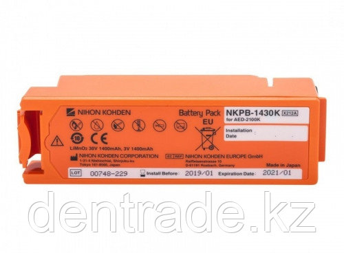 Аккумуляторные батареи Nihon Kohden для дефибриллятора Cardiolife AED2100 - фото 1 - id-p57904101