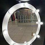 Мейкап зеркало с лампочками, фото 6