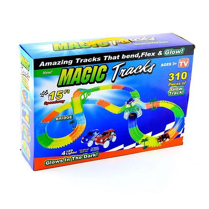 Детский гибкий гоночный трек "Magic Tracks-310", фото 1
