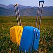 Средний дорожный чемодан " Aotian " синего цвета, фото 7