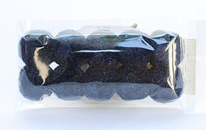 Помпоны декоративные из акриловой пряжи, 1.5 см, темно-синие