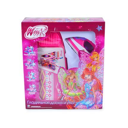 WINX Игровой набор бытовой техники (функц. утюг, гладильная доска 30,5 см, свет, звук)