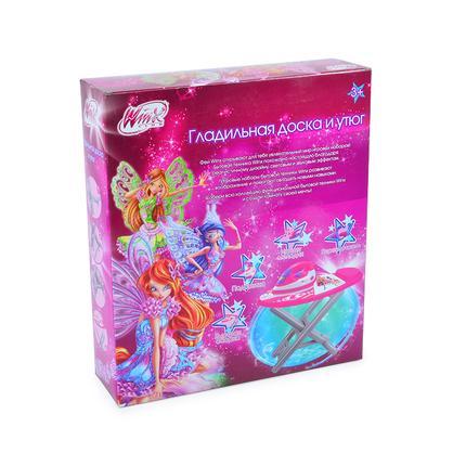 WINX Игровой набор бытовой техники (функц. утюг, гладильная доска 30,5 см, свет, звук)
