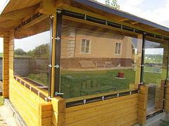 ПВХ-дан жасалған жұмсақ терезелер