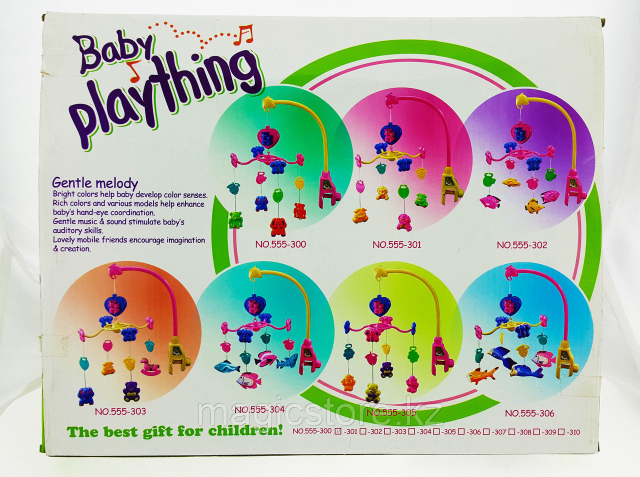 Погремушка Мобиль Baby Plaything Музыкальная - фото 4 - id-p51629454