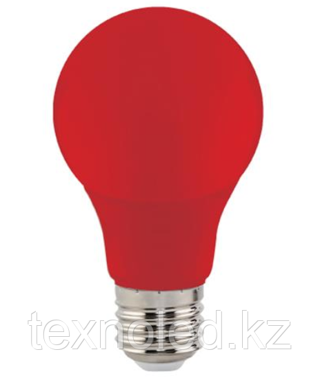 Светодиодная лампа E27/3W (желтая, красная, зеленая, синяя) - фото 2 - id-p10449468