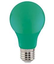 Светодиодная лампа E27/3W (желтая, красная, зеленая, синяя), фото 2