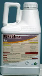 Корвет, К.Э. (Хлорпирифос, 500 г/л + циперметрин, 50 г/л)