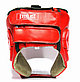 Шлем боксерский Everlast кожа, фото 3