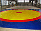Борцовский ковер (без матов), трехцветный 10,6х10,6м (новый стандарт), фото 3
