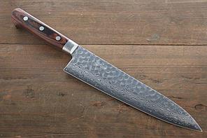 Seisuke VG10 17 слойный Damascus Шеф нож 210mm