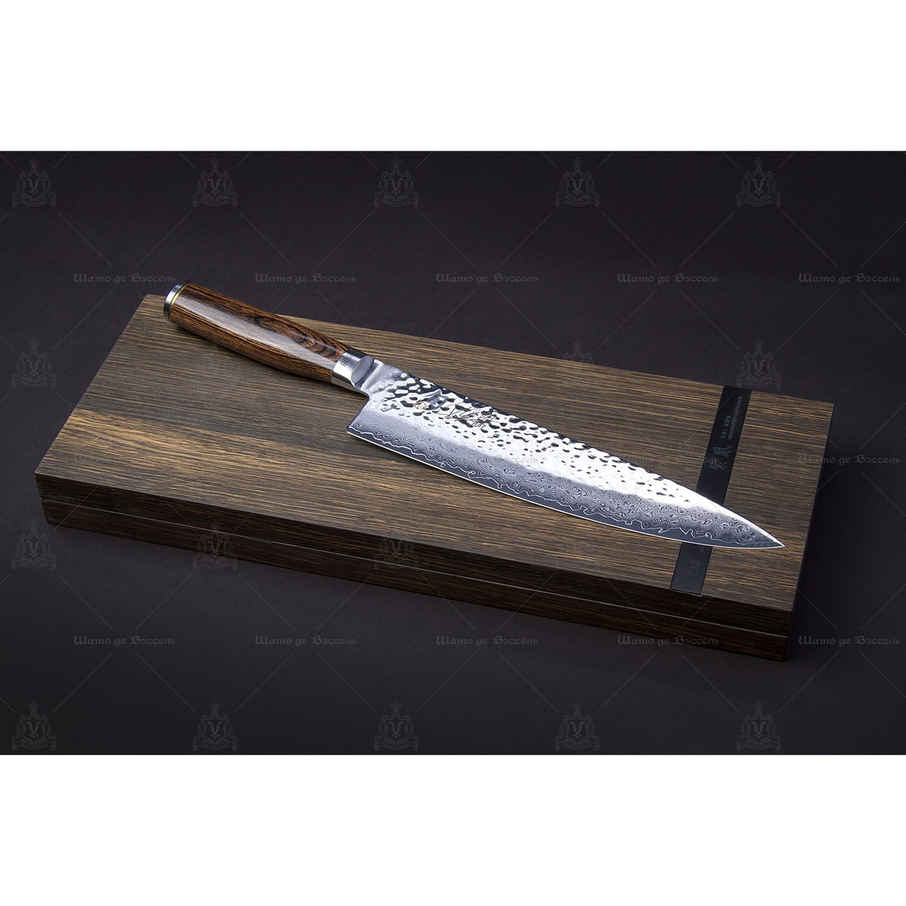Кухонный нож, Лимитированный лезвие 9,5" / 23,5 cm, pукоятка 12,0 cm