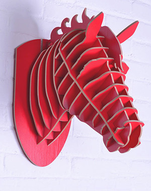 Декоративная голова лошади - фото 1 - id-p57974612