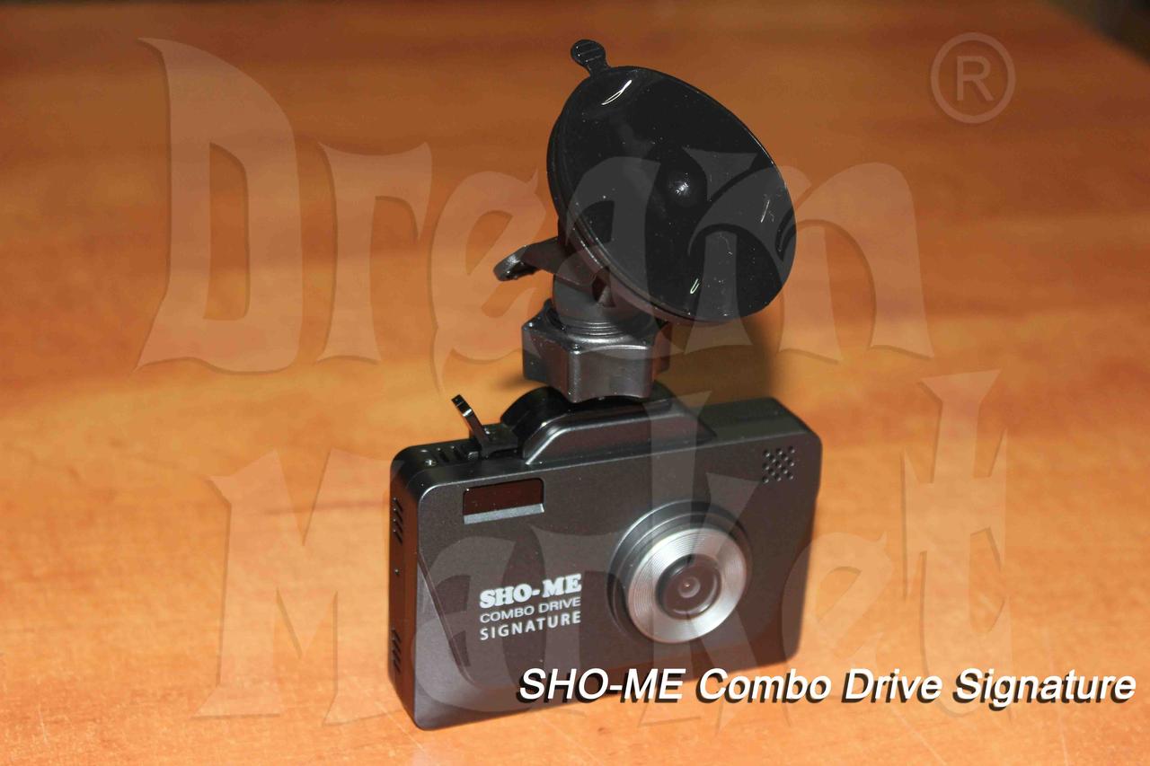Sho-Me Combo Drive Signature, видеорегистратор, радар-детектор, GPS, база камер, фото 1