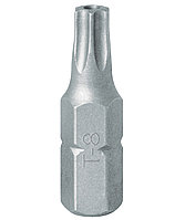 Вставка (бита) торцевая 1/4", TORX, T8, L = 25, с отверстием KING TONY 102508U