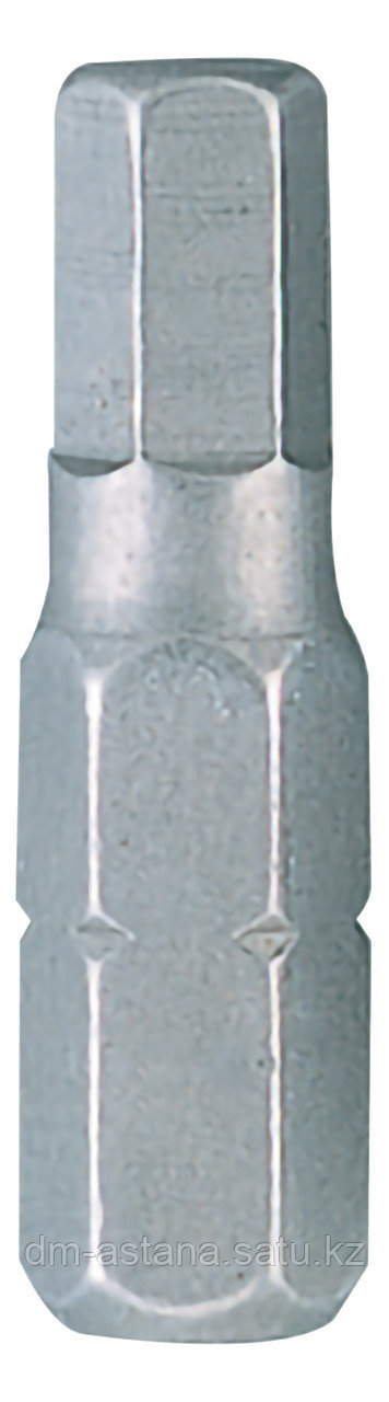 Вставка (бита) торцевая 1/4", HEX, 10 мм, L = 25 мм KING TONY 102510H