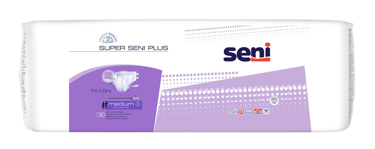 Подгузники для взрослых Super Seni Plus Medium 30 шт.