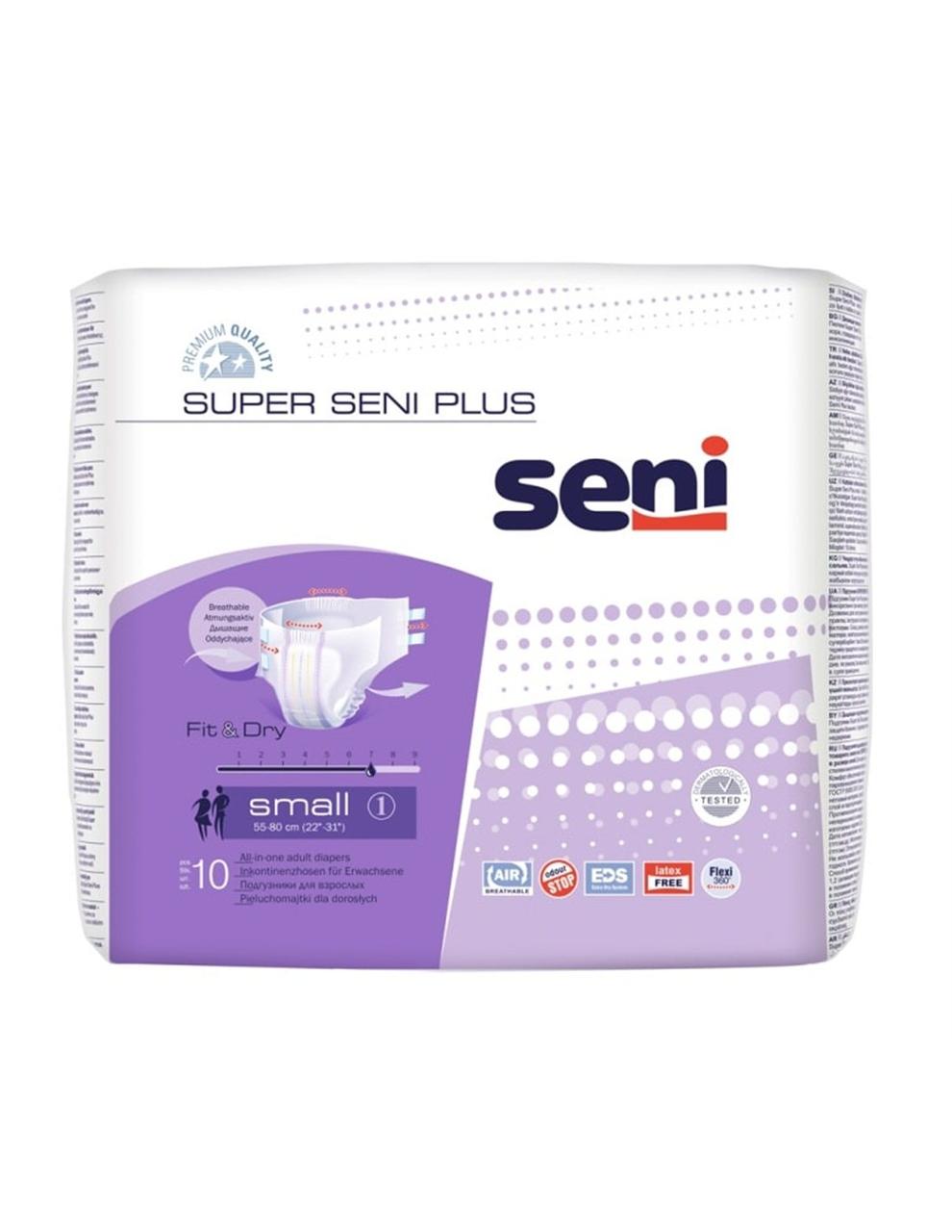 Подгузники д/взрослых Super Seni Plus Small 10 шт