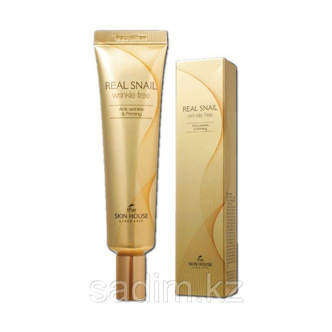 The Skin House Real Snail Wrinkle Free - Улиточный крем от морщин