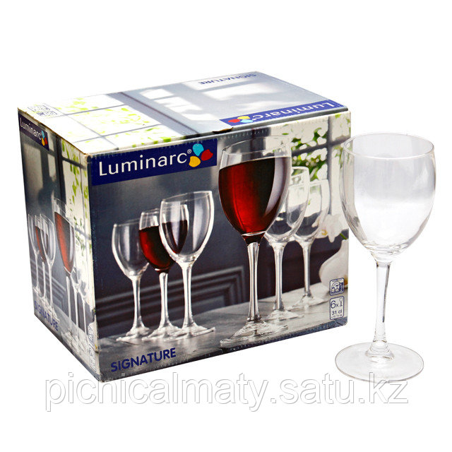 Набор бокалов для вина Luminarc Signature 6шт