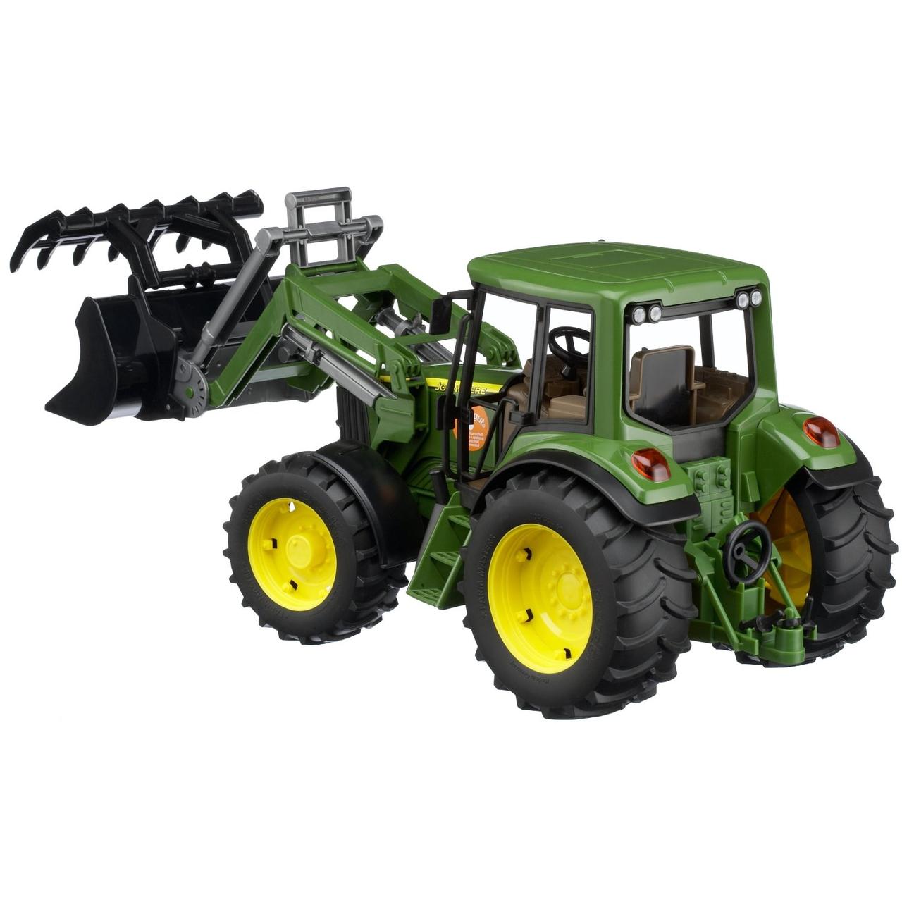 Bruder Погрузчик колёсный John Deere 6920 с ковшом