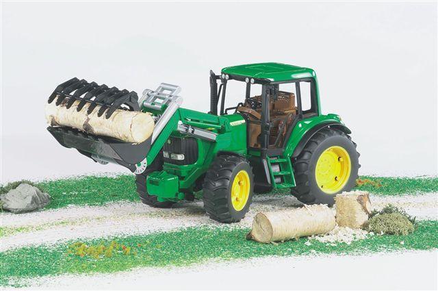 Bruder Погрузчик колёсный John Deere 6920 с ковшом