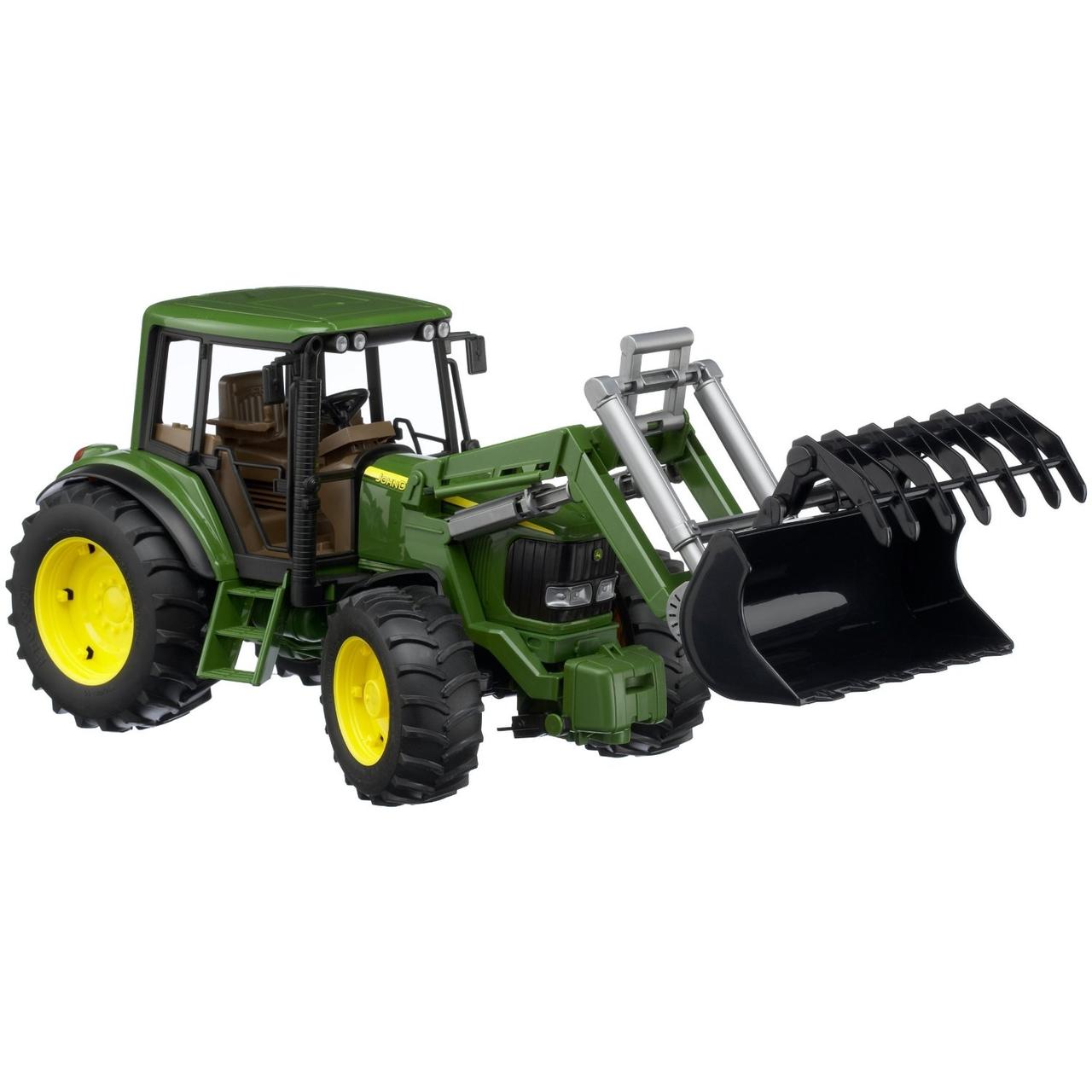 Bruder Погрузчик колёсный John Deere 6920 с ковшом