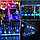 Гирлянда светодиодная Дождь со звездами 3х1м 4 типа расцветок, фото 4