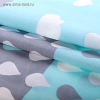 Набор ткани пэчворк «Ласковый летний дождик», 50 × 50 см