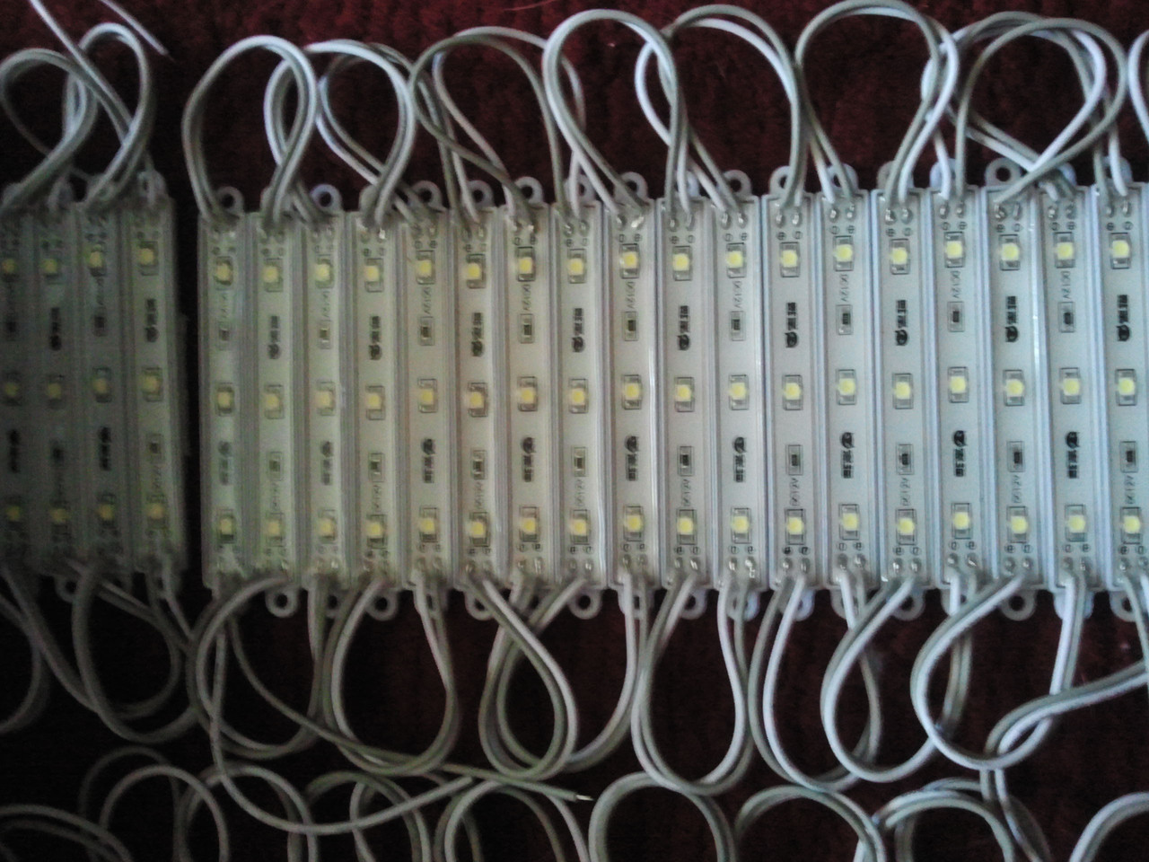 Модули светодиодные диоды, led модули, модули SMD 3528 в силиконе, фото 1