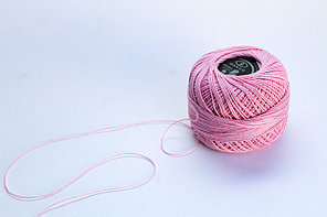 Нитки для вязания "Ирис", светло-розовые