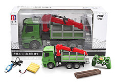 Лесовоз на радиоупралении Double Eagle 1:20 Mercedes-Benz Arocs (E352-003), фото 2