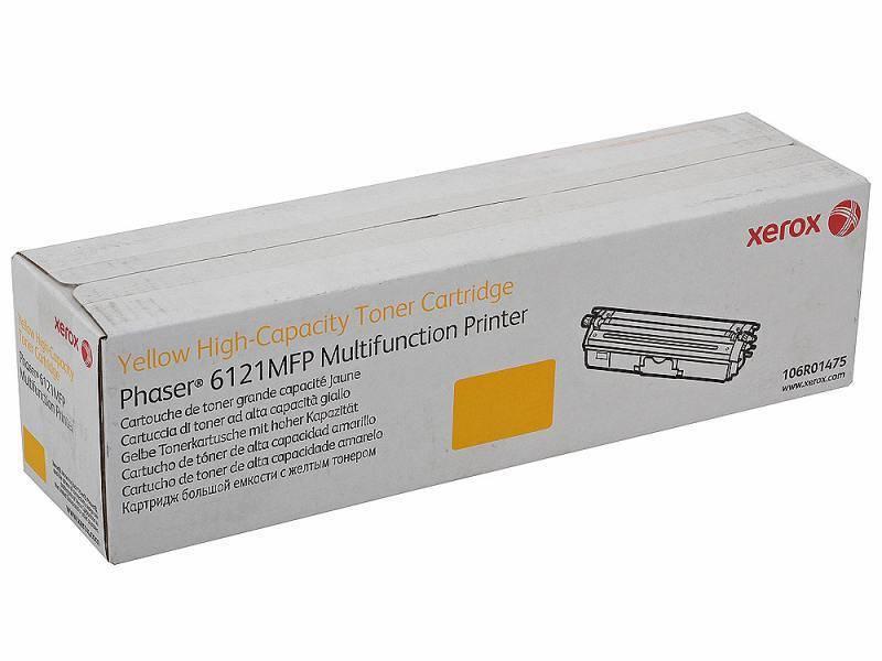 Тонер-картридж Xerox Phaser 6121MFP (106R01475) yellow ORIGINAL