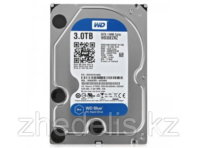 Жёсткий диск WD Blue™ WD30EZRZ 3ТБ 3,5" 5400RPM 64МB (SATA-III)