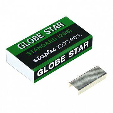 Скобы для степлера Globe star 24/6 - фото 1 - id-p58038873