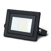 Прожектор Led Qplus 20Вт IP65 6500К черн.