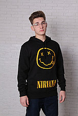 Худи черная Nirvana, фото 3