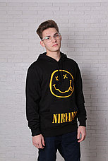 Худи черная Nirvana, фото 3