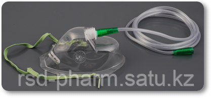 Маска для кислородной терапии Plasti-med (Турция) для взрослых, фото 2