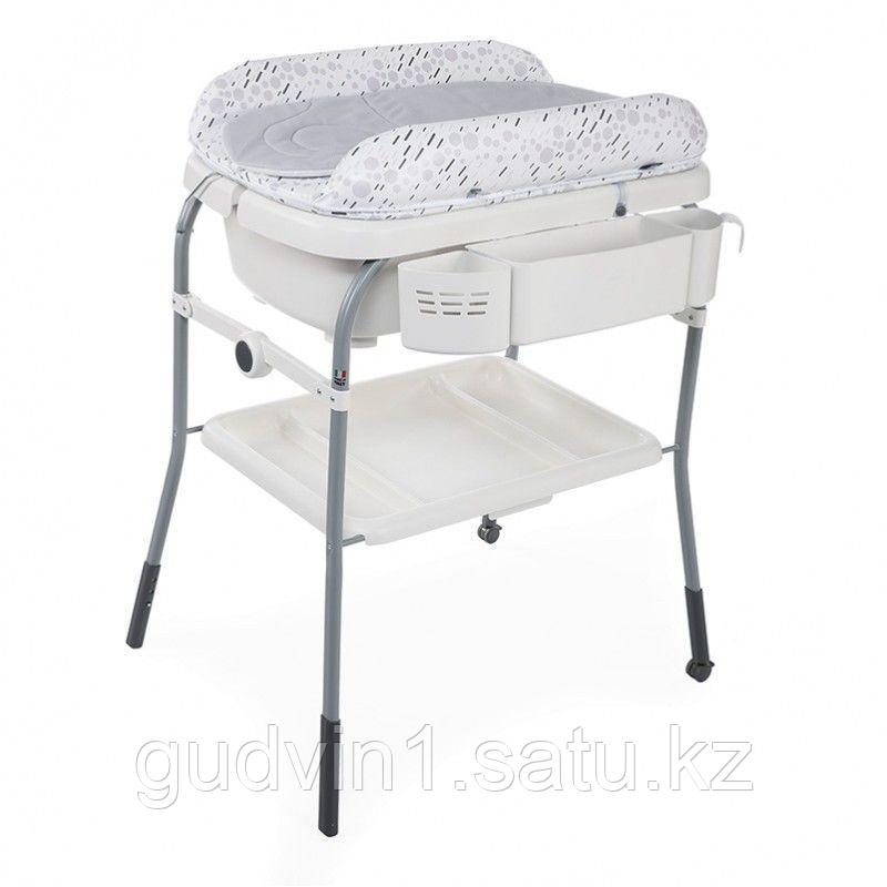 Chicco: Столик для пеленания + ванночка Cool Grey 1069371