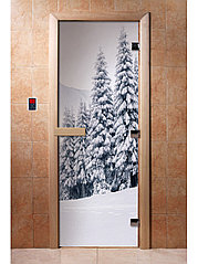 Дверь с фотопечатью Зима-2 190x70