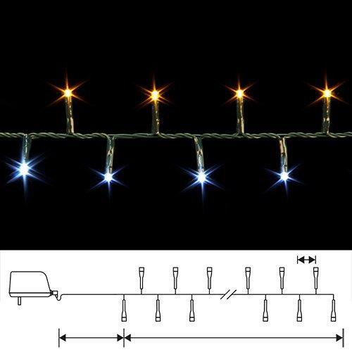 Гирлянда цепочка 10,37м теплобелая 400диодов LED ED1012955