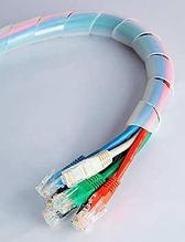 Спиральная лента (серпантиновая трубка) D=24 (10 метров в рулоне)