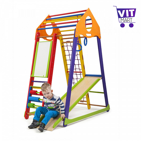 Детский спортивный комплекс BambinoWood Color Plus