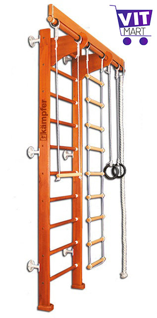 Деревянная шведская стенка Kampfer Wooden Ladder Wall