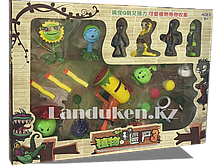 Набор фигурок растения против зомби Plants vs zombies (4 зомби , 8 растении,боеприпасы для растении)