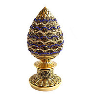 Сувенир в виде яйца с 99 именами Аллаха (золотистый)