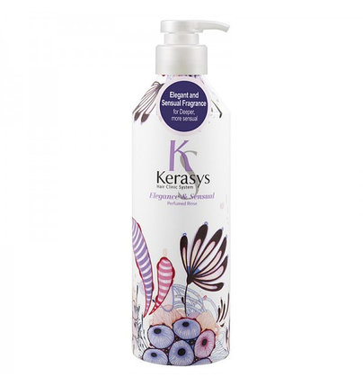Парфюмированный кондиционер для тонких и ослабленных волос Kerasys Elegance & Sensual Perfumed Rinse (600 мл), фото 2